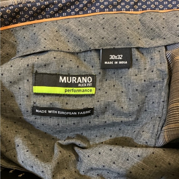 NWT Murano Alex Gray Checkered Slim Fit Trousers - Picture 5 of 6